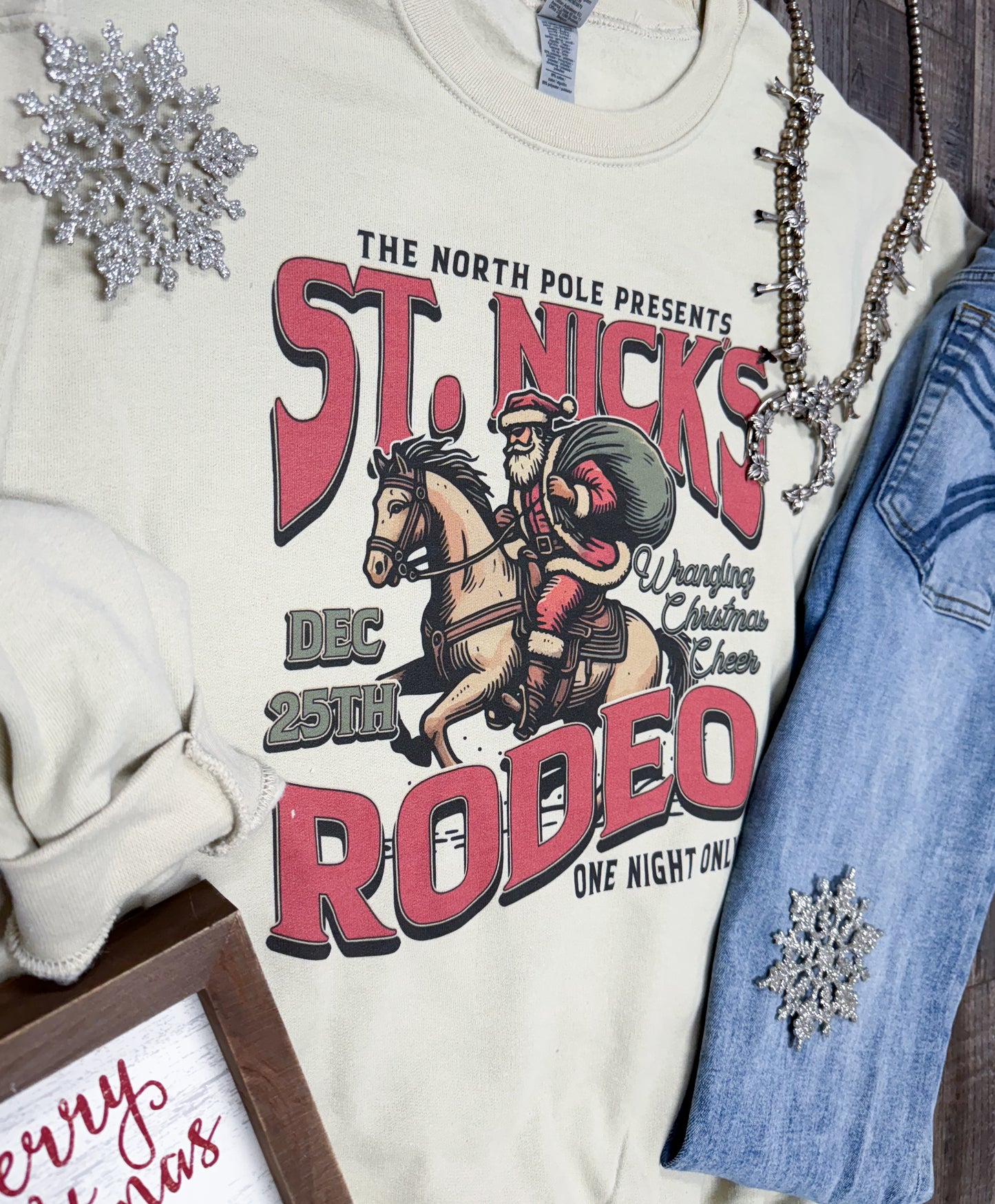 St Nicks Rodeo Sweatshirt