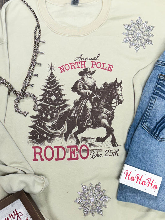 North Pole Rodeo Sweatshirt