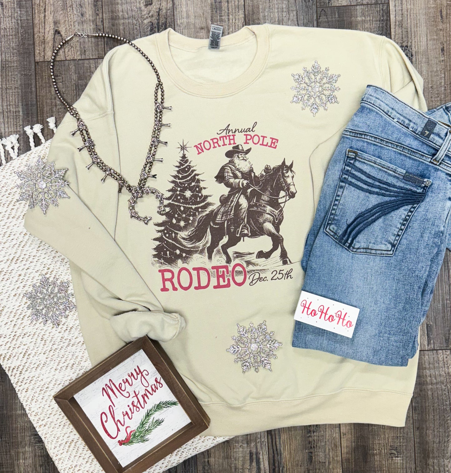 North Pole Rodeo Sweatshirt