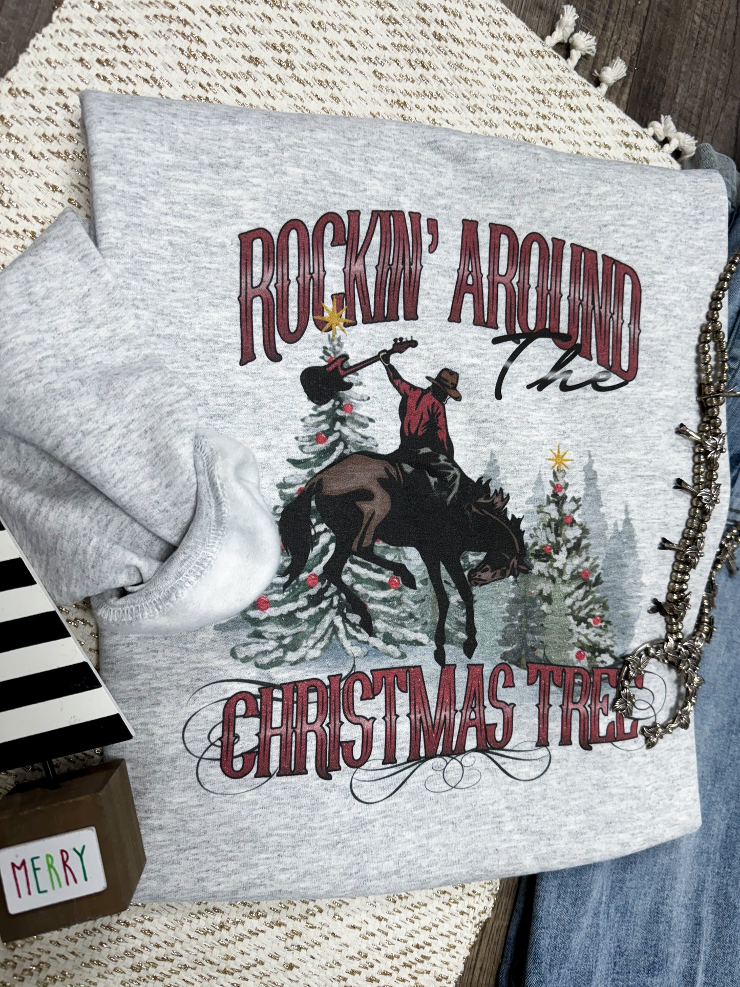 Rockin Around The Tree Sweatshirt