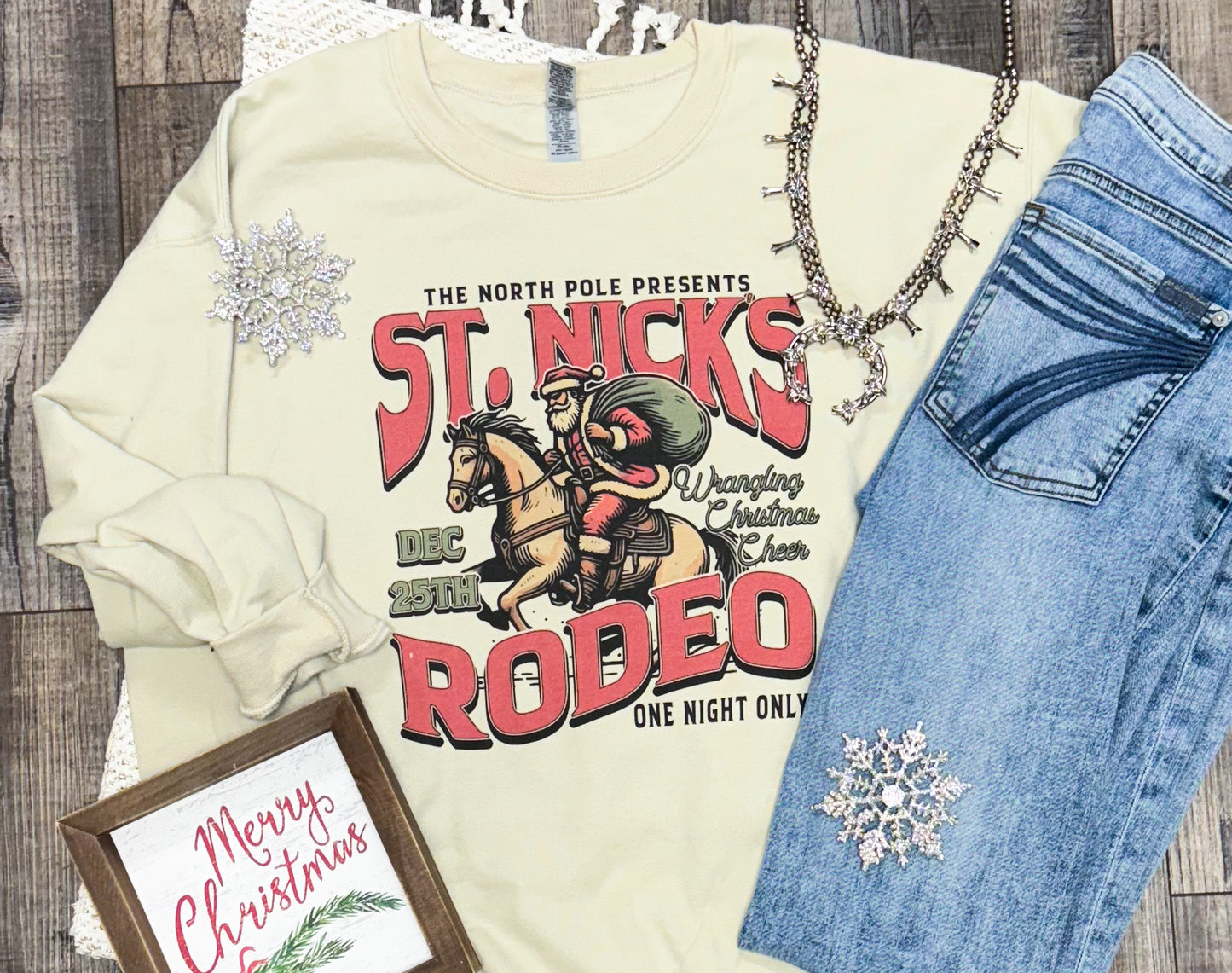 St Nicks Rodeo Sweatshirt