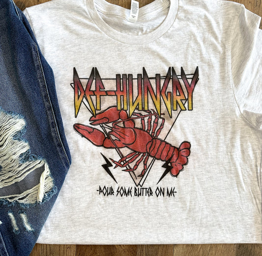 Def Hungry Crawfish Tee