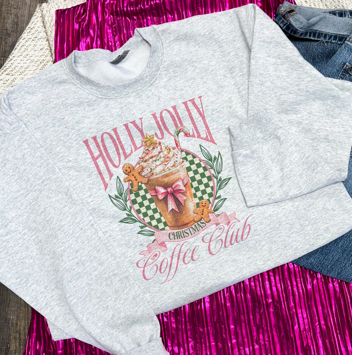 Holly Jolly Coffee Club Sweatshirt