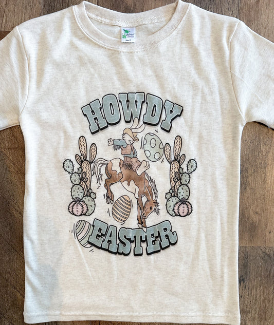 Howdy Easter Kid Tshirt