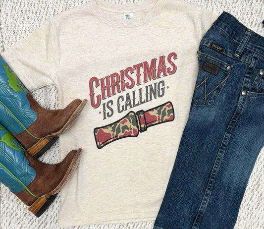 Christmas Calling YOUTH & TODDLER Short Sleeve