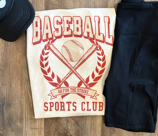 Baseball Sports Club Tee